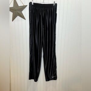 Nike Black Tear Away Athletic Pants Size Medium